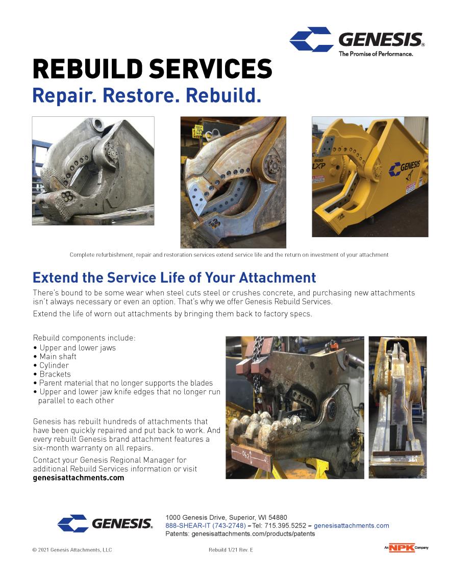 Rebuild Services Sell Sheet