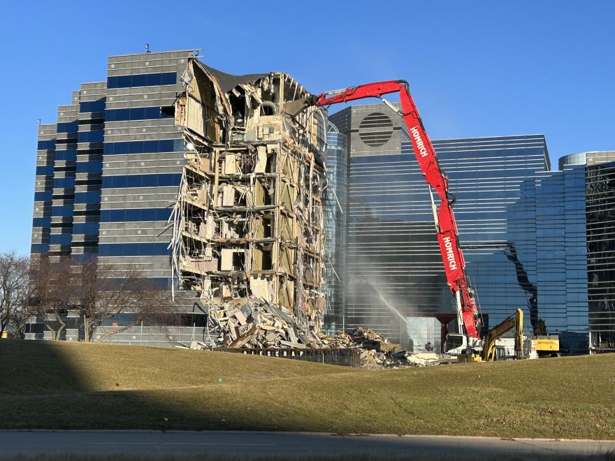 Building demolition